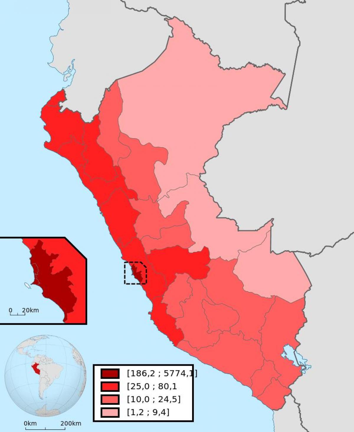 Peruvian map
