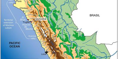 Peru geography map