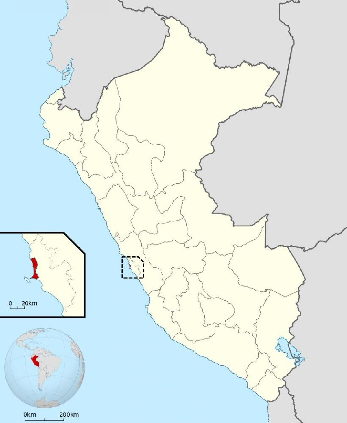 map of callao Peru