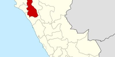 Map of cajamarca Peru