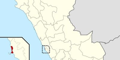 Map of callao Peru