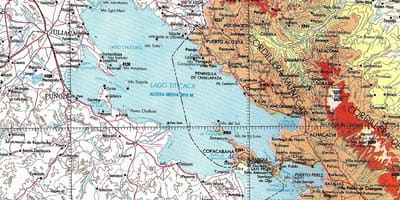 Map of lake titicaca Peru 