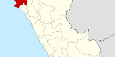 Map of piura Peru